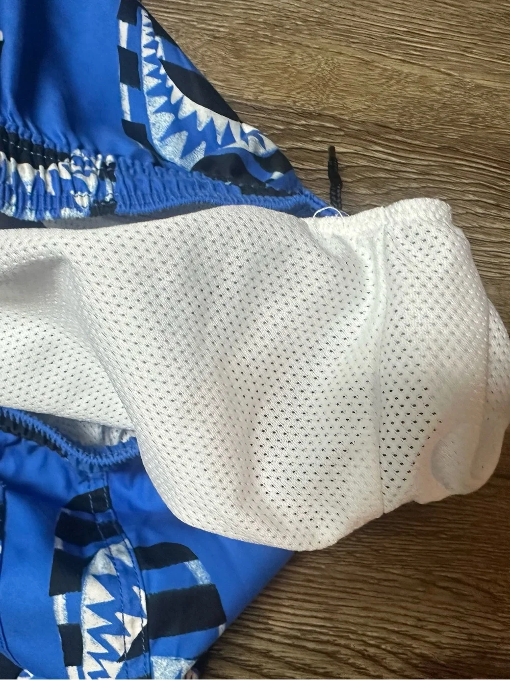 Tea Collection Kids 7 Shark Swim Trunks Blue